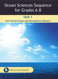 Ocean Sciences Sequence for Grades 6-8 Book Cover-unit 1