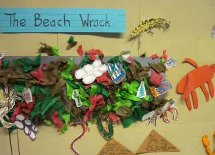 Student artwork: The Beach Wrack