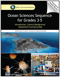 Sample overview of Ocean Sciences Sequence for grades 3-5